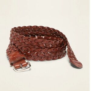 New Braided Faux-Leather Belt For Women